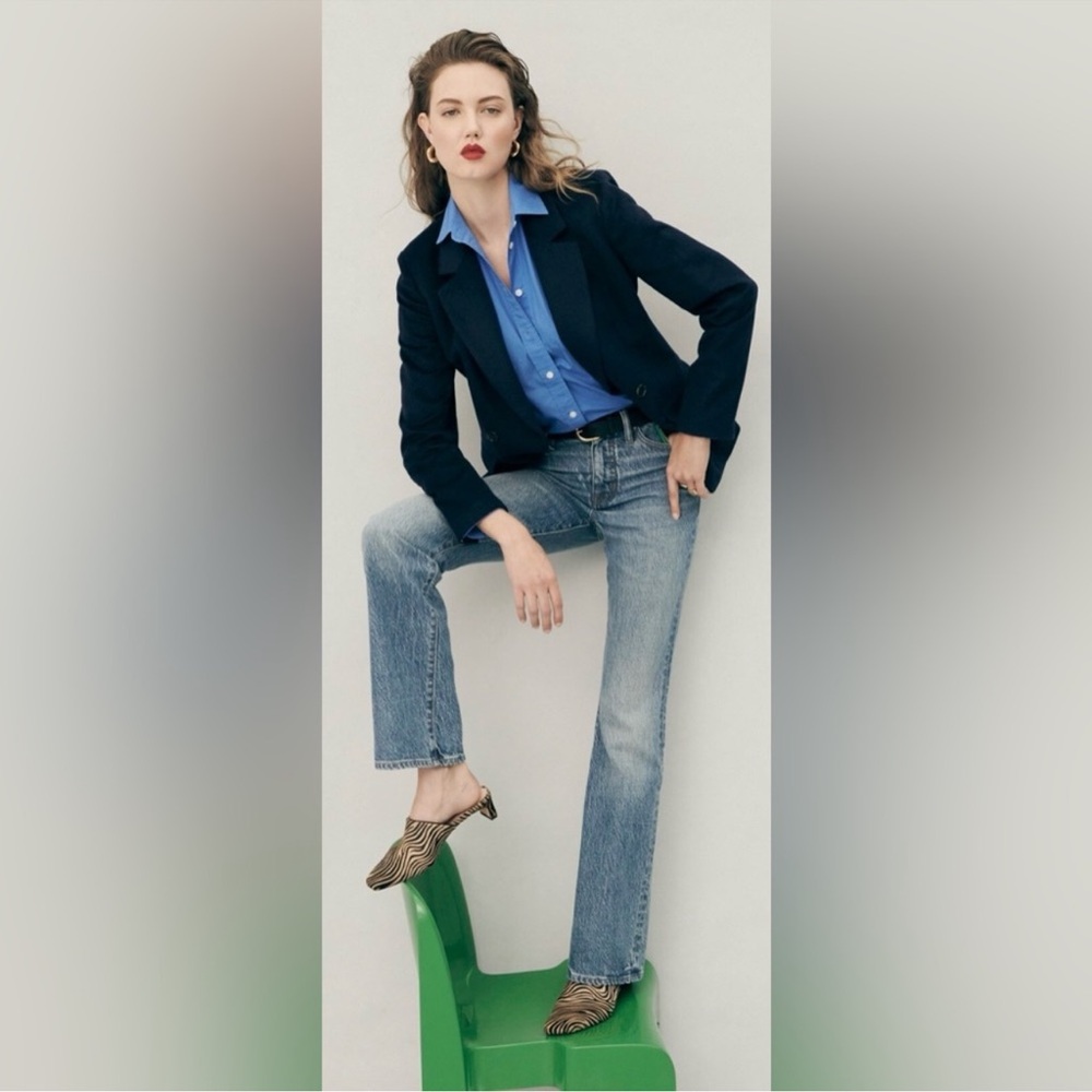 J.Crew Demi Full Length boot cut jeans 32